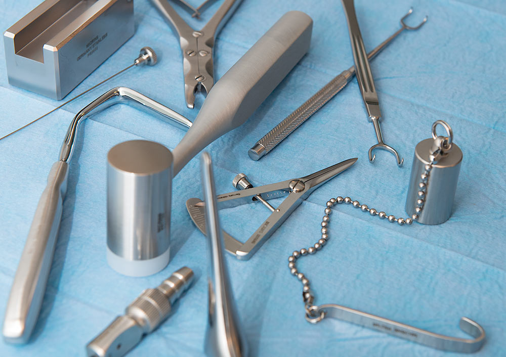 operasjonsinstrumenter til plastisk kirurgi